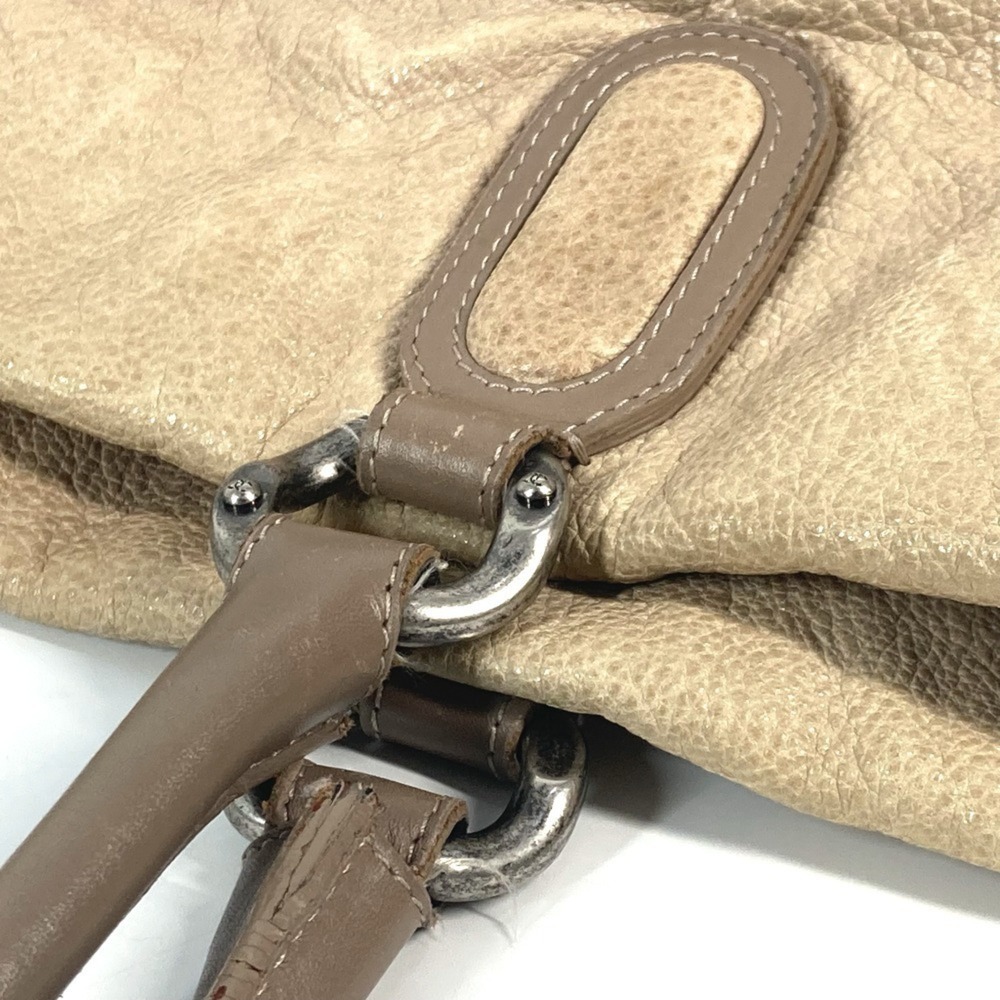 CHANEL Cream Leather Shoulder Bag - Picture 9 of 15
